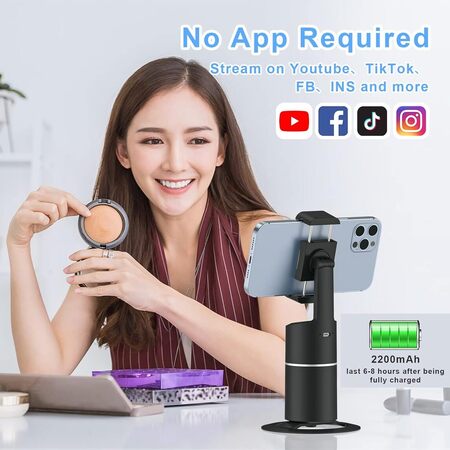 Revolutionize Your Content Creation with the Auto Tracking Phone Holder