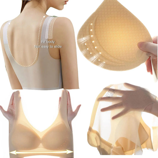 Unveiling the Ultimate Comfort: The Ultra-thin Ice Silk Lifting Bra