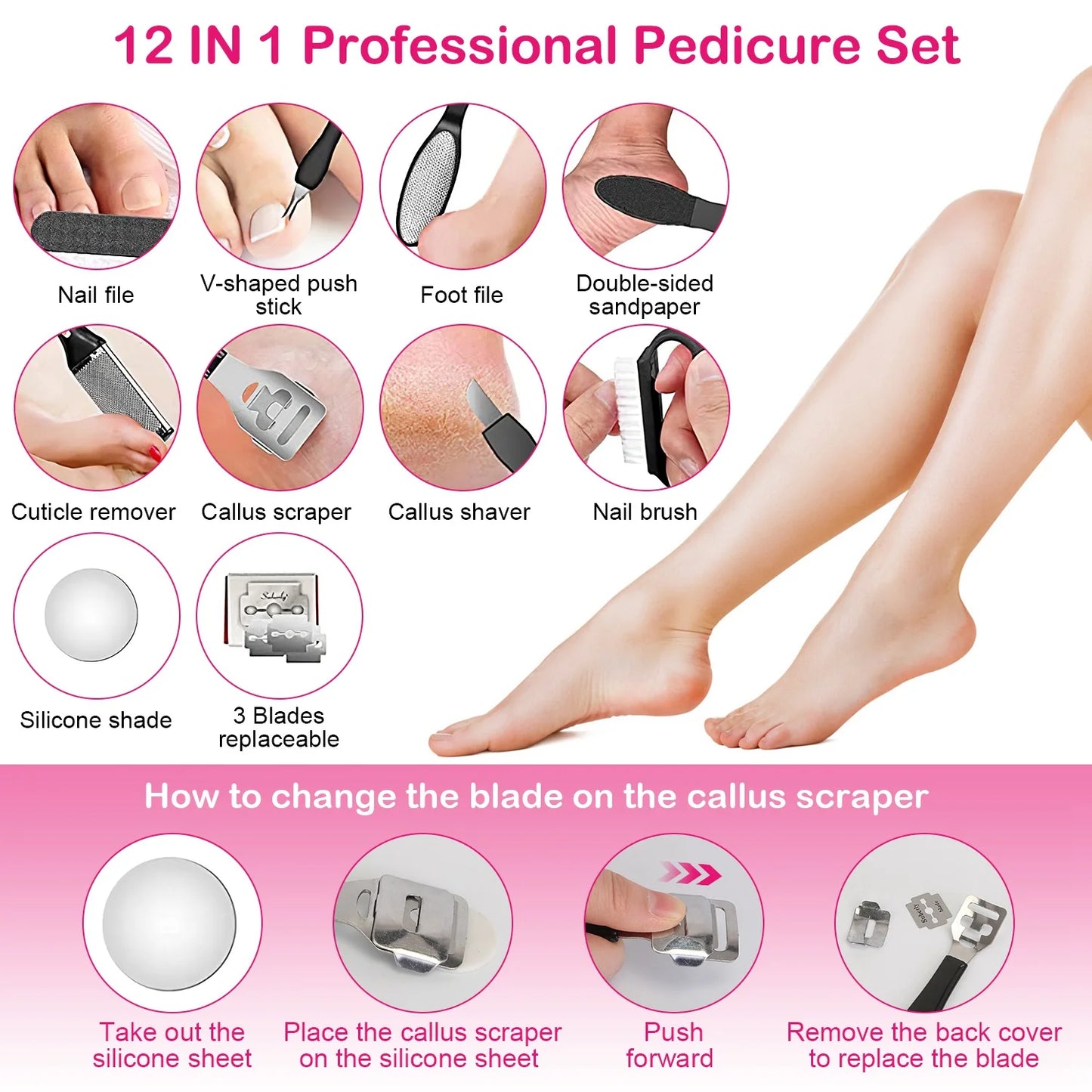 Pro Electric Pedicure Tool
