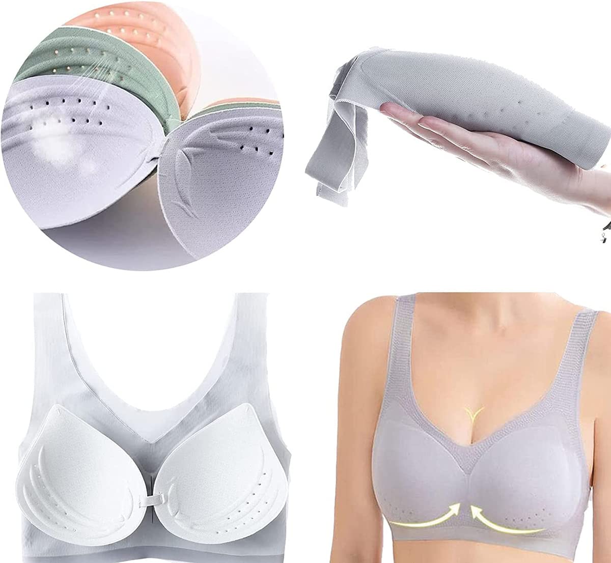 Ultra-thin Ice Silk Lifting Bra - Deal Dynamo Shop