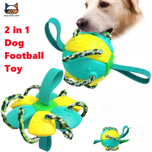 Magic Ball 2in1 Multifunctional Outdoor Interactive Dog Toys - Deal Dynamo Shop