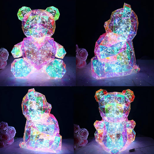 Shining LED Teddy Bear - Deal Dynamo Shop