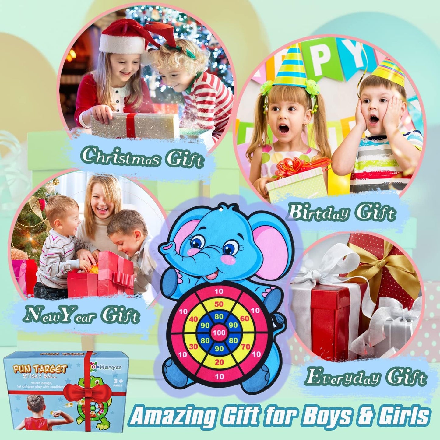 Montessori Sticky Bulls-Eye Bonanza - Deal Dynamo Shop