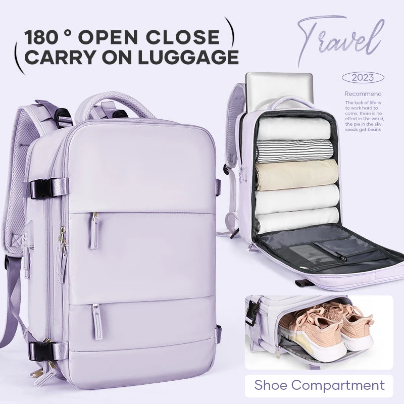 Women Travel Minimalist Backpack - Deal Dynamo Shop