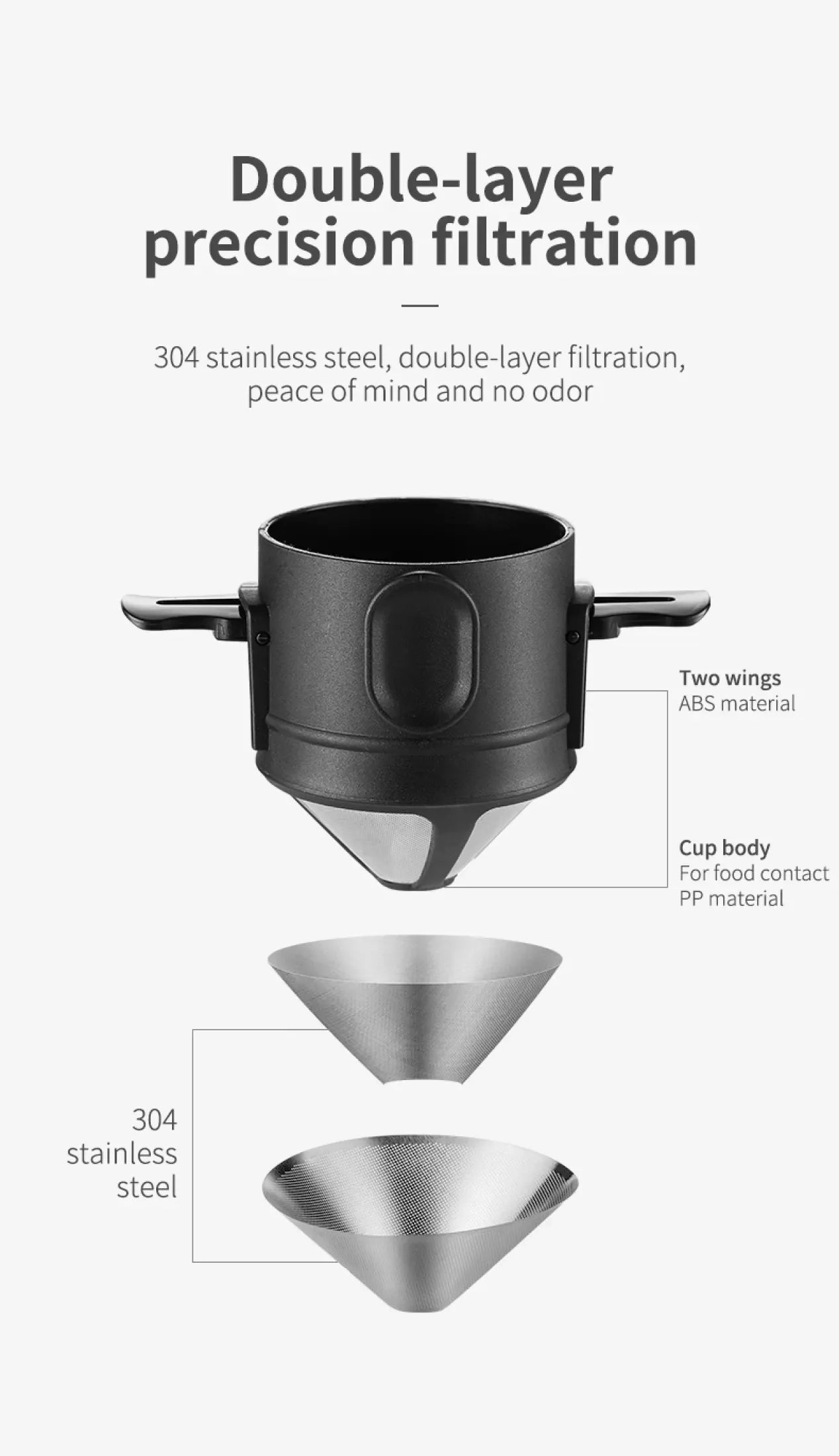 Portable Coffee Tea Dripper