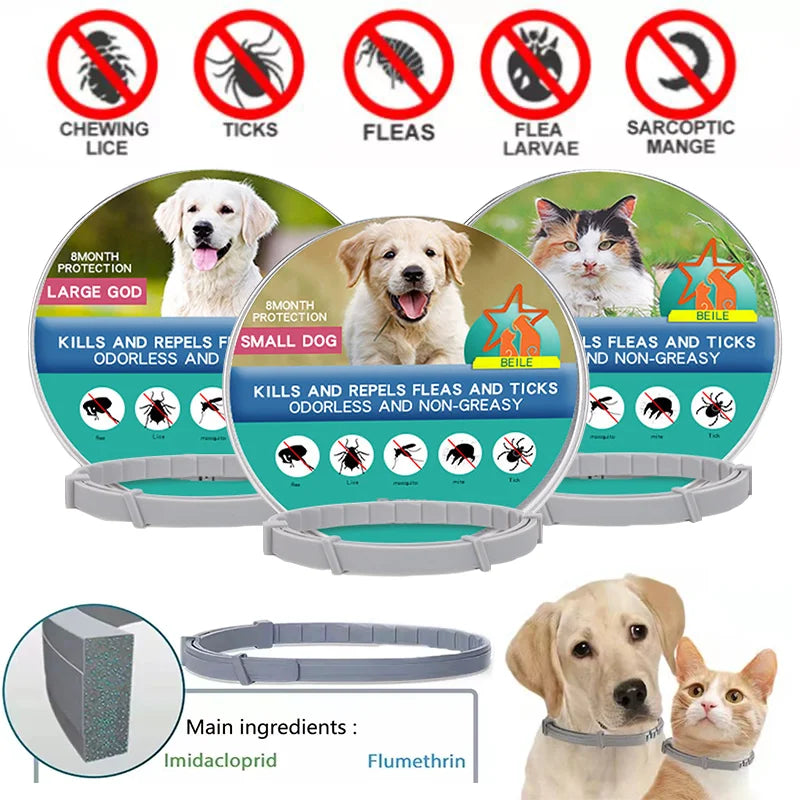 Anti-flea and tick Pet Collar - Deal Dynamo Shop