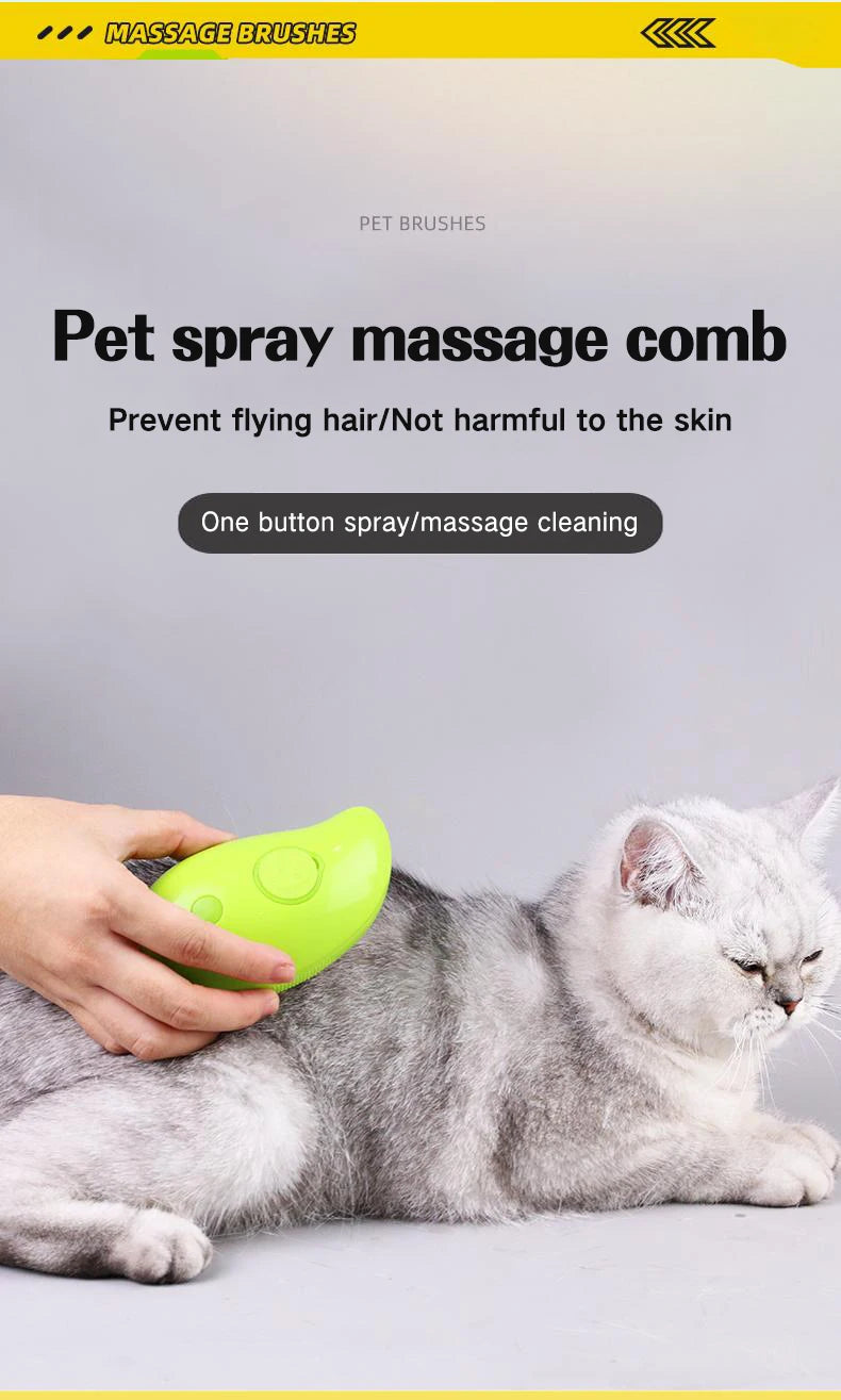 Pet Steam Brush - Deal Dynamo Shop