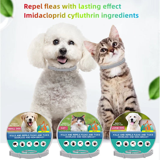 Anti-flea and tick Pet Collar - Deal Dynamo Shop