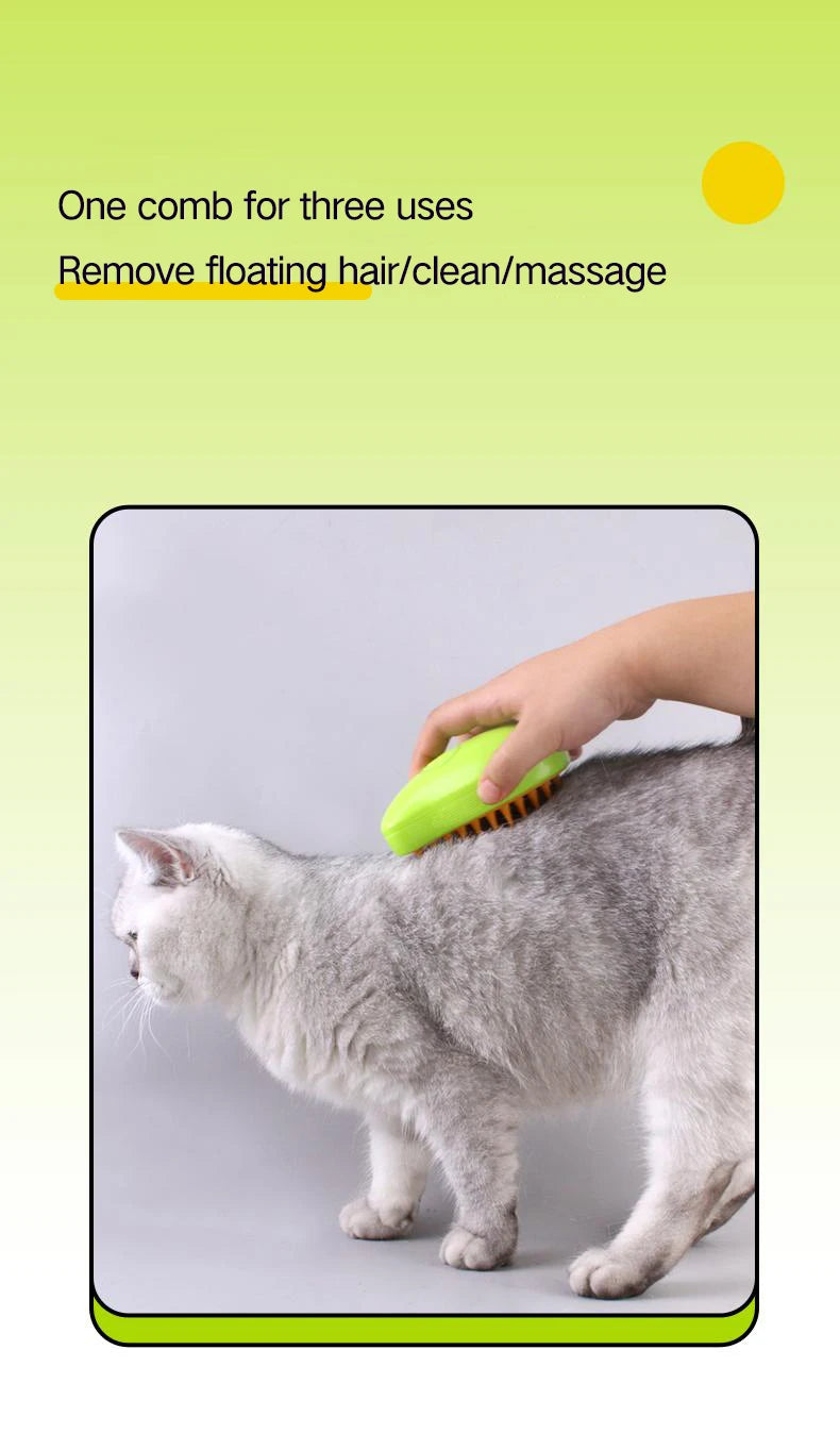 Pet Steam Brush - Deal Dynamo Shop