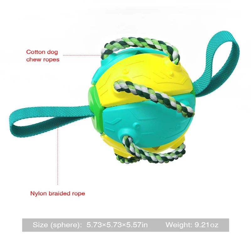 Magic Ball 2in1 Multifunctional Outdoor Interactive Dog Toys - Deal Dynamo Shop